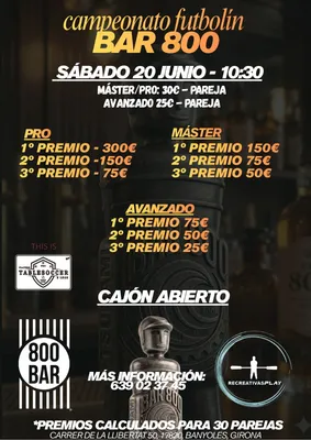 Torneo 800